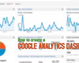 How To Create A Google Analytics Dashboard